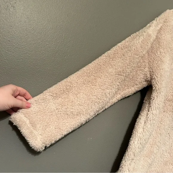 NWT 32 Degrees Heat XL Cream Coconut Ivory Teddy Bear Mock Neck Pullover Sweater - Picture 2 of 10